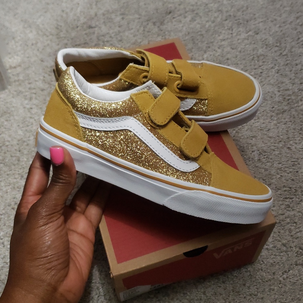 Gold Vans